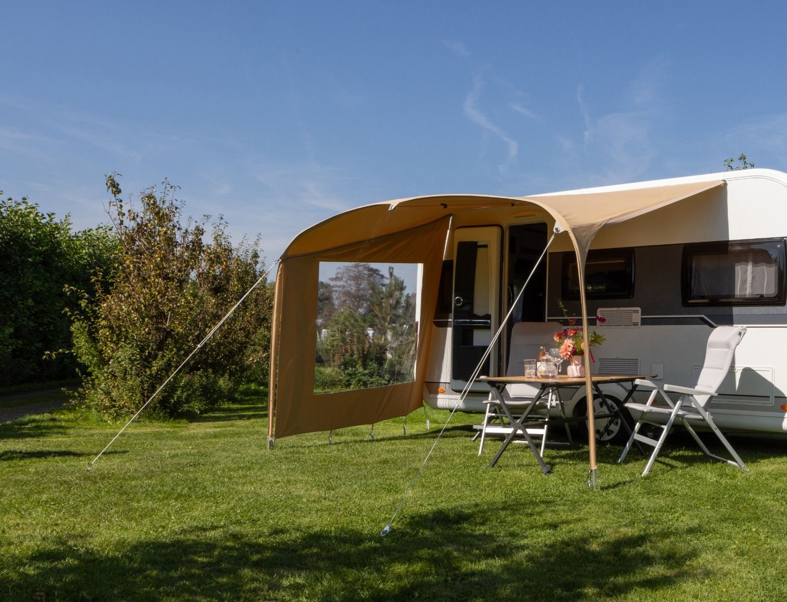 KAMPLAND Touring Caravan Canopy